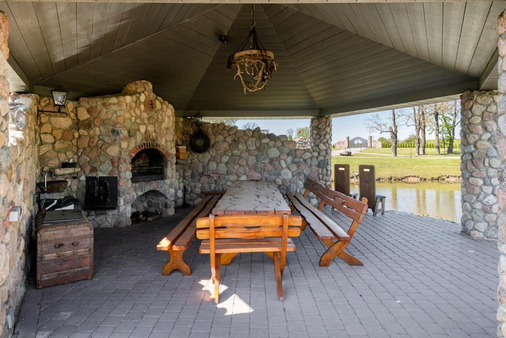 Reketijos Dvaras Villa Reketija Dış mekan fotoğraf